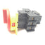 Used Moeller P1-25 Disconnect Switch N.O 3 Pole 90° Throw 690VAC 25A 15HP Max