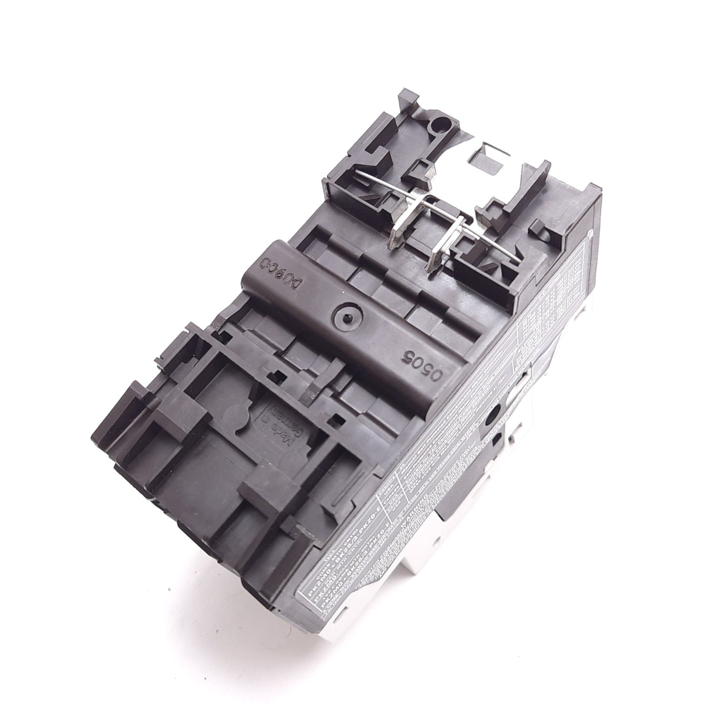 Used Moeller PKZM0-4 Circuit Breaker Motor Protector, 3-Pole, 2.5-4A, 600VAC