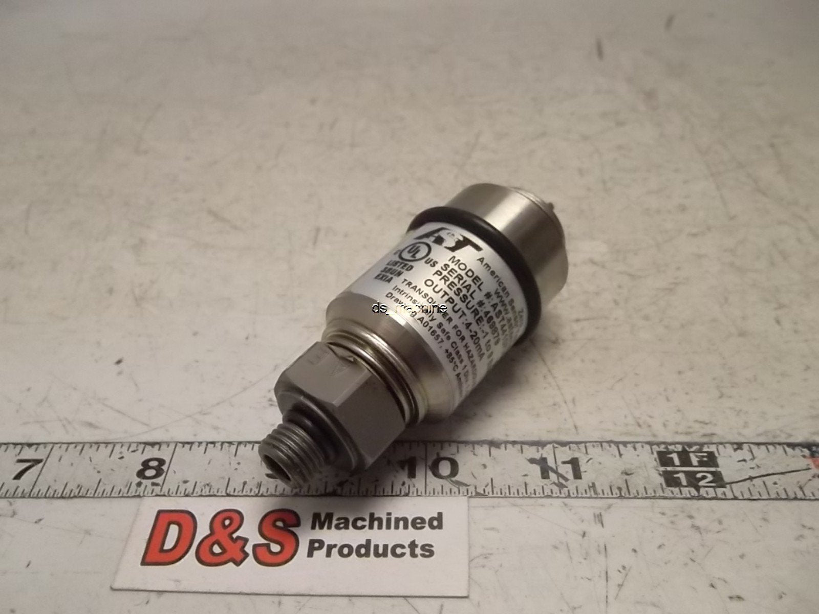 American SensorAST4410PV0009B4E0000 -1 to 9 Bar Pressure Transducer 4 ...