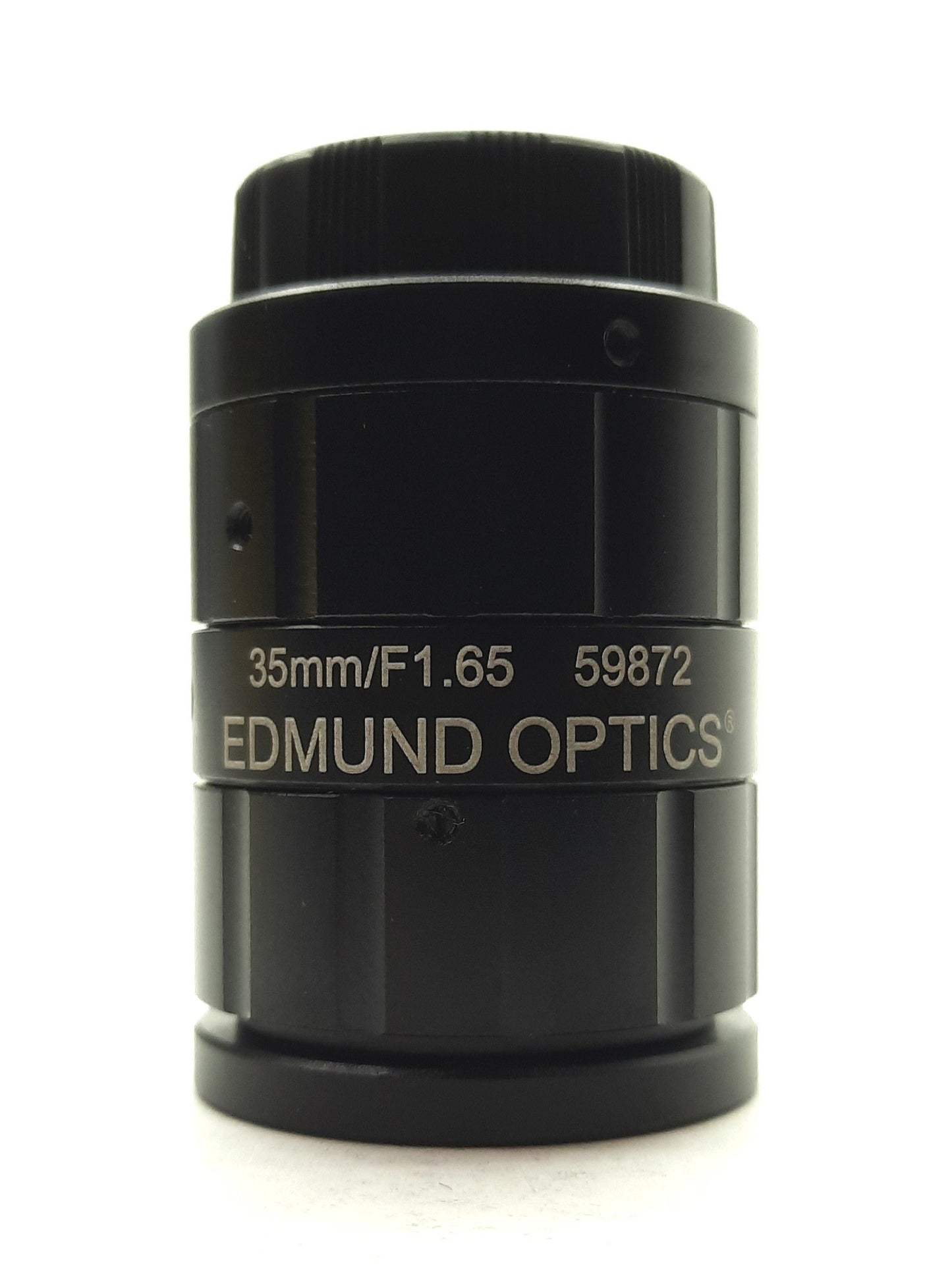 New – Open box Edmund Optics 59-872 Machine Vision Lens 35mm FL 2/3" Sensor f/1.65-22 C-Mount