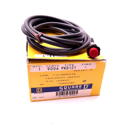 New Square D 9006-PKD121 Inductive Proximity Sensor 24-240VAC 1 N.O. Load 5-100mA