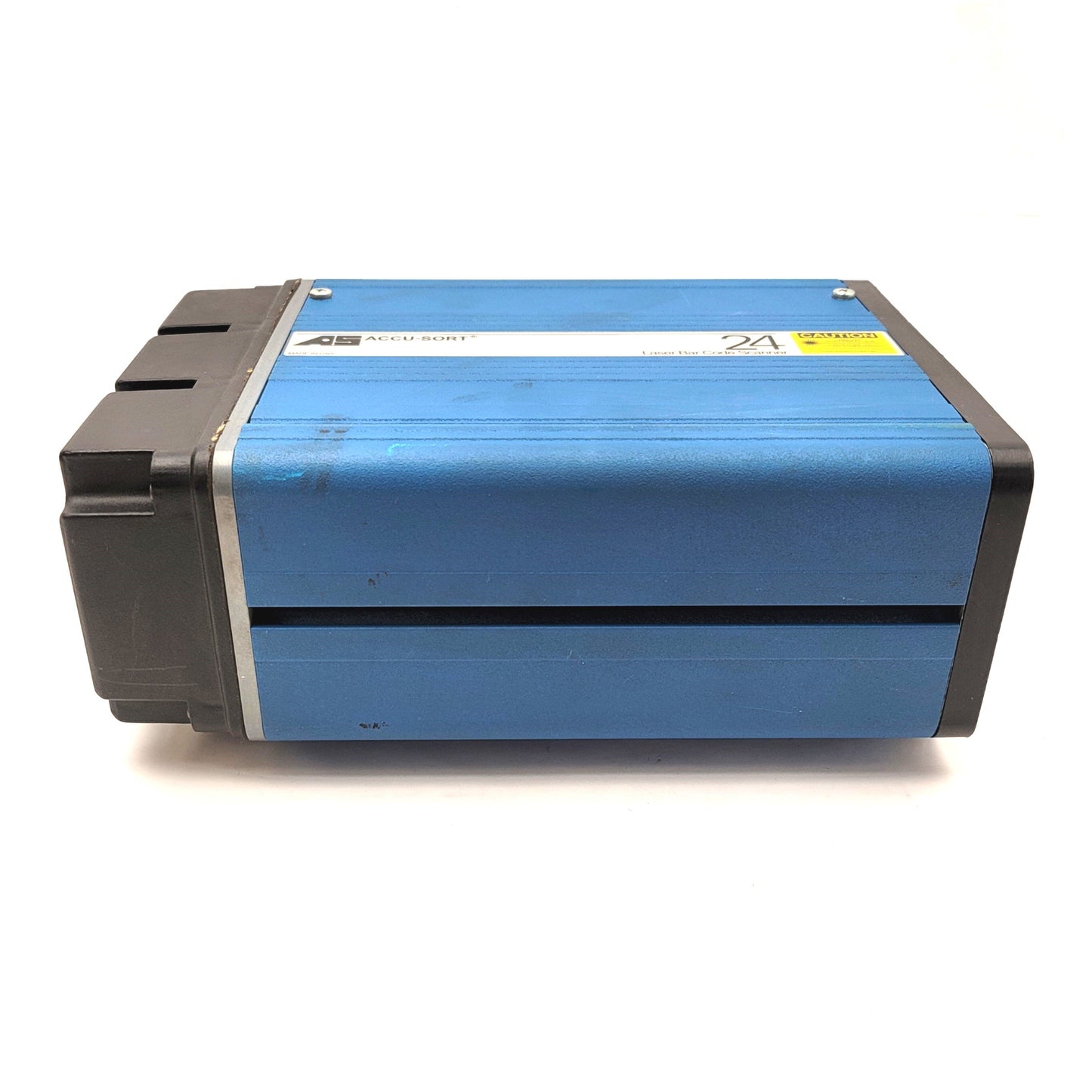 Used ACCU-SORT Model 24i Long Range Laser Bar Code Scanner 120-240VAC, 67" Range