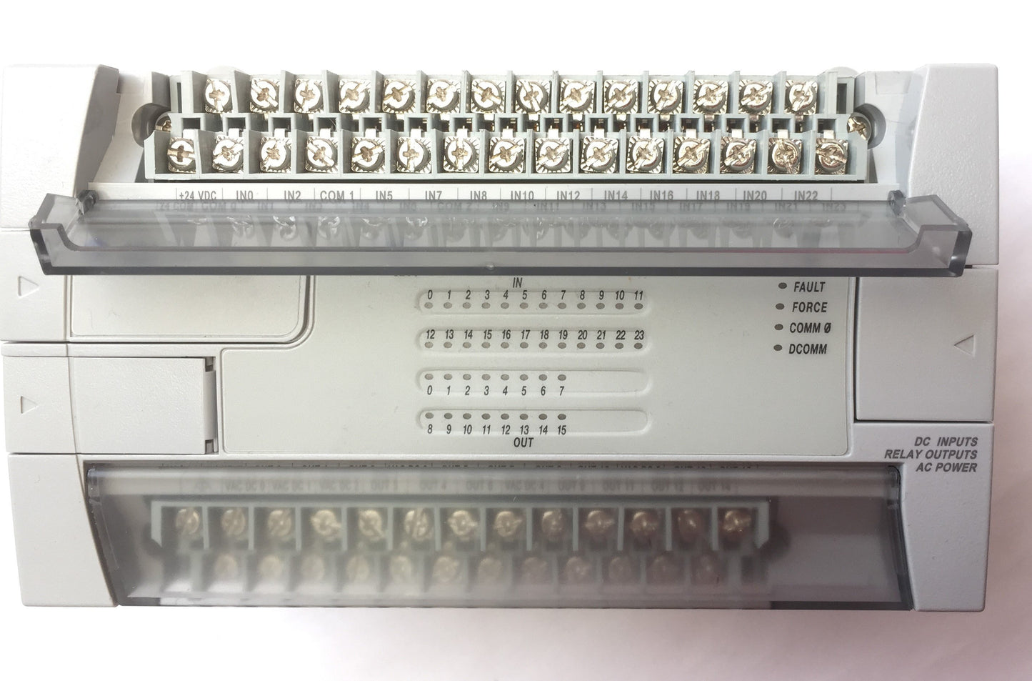 Used Allen Bradley 1762-L40BWA Ser C Rev I FRN 12 MicroLogix 1200 PLC Controller, 24V