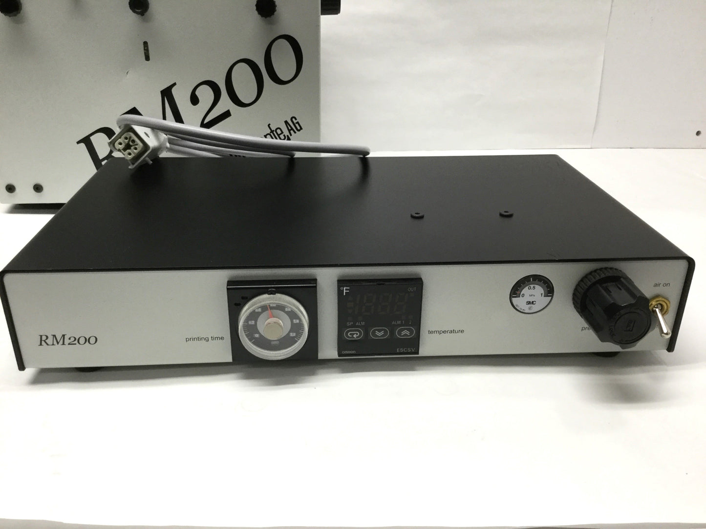 Used Loepfe RM200 Hot Stamping Cable Marking Wire Coloring Unit, Ø2-20mm, 115/230VAC