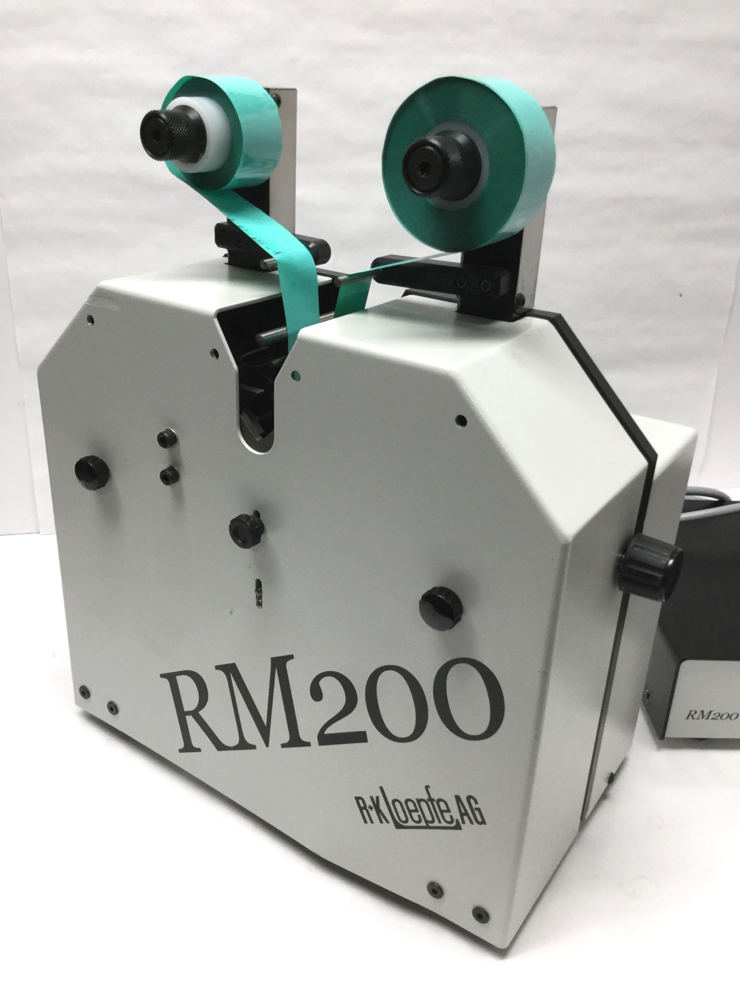 Used Loepfe RM200 Hot Stamping Cable Marking Wire Coloring Unit, Ø2-20mm, 115/230VAC