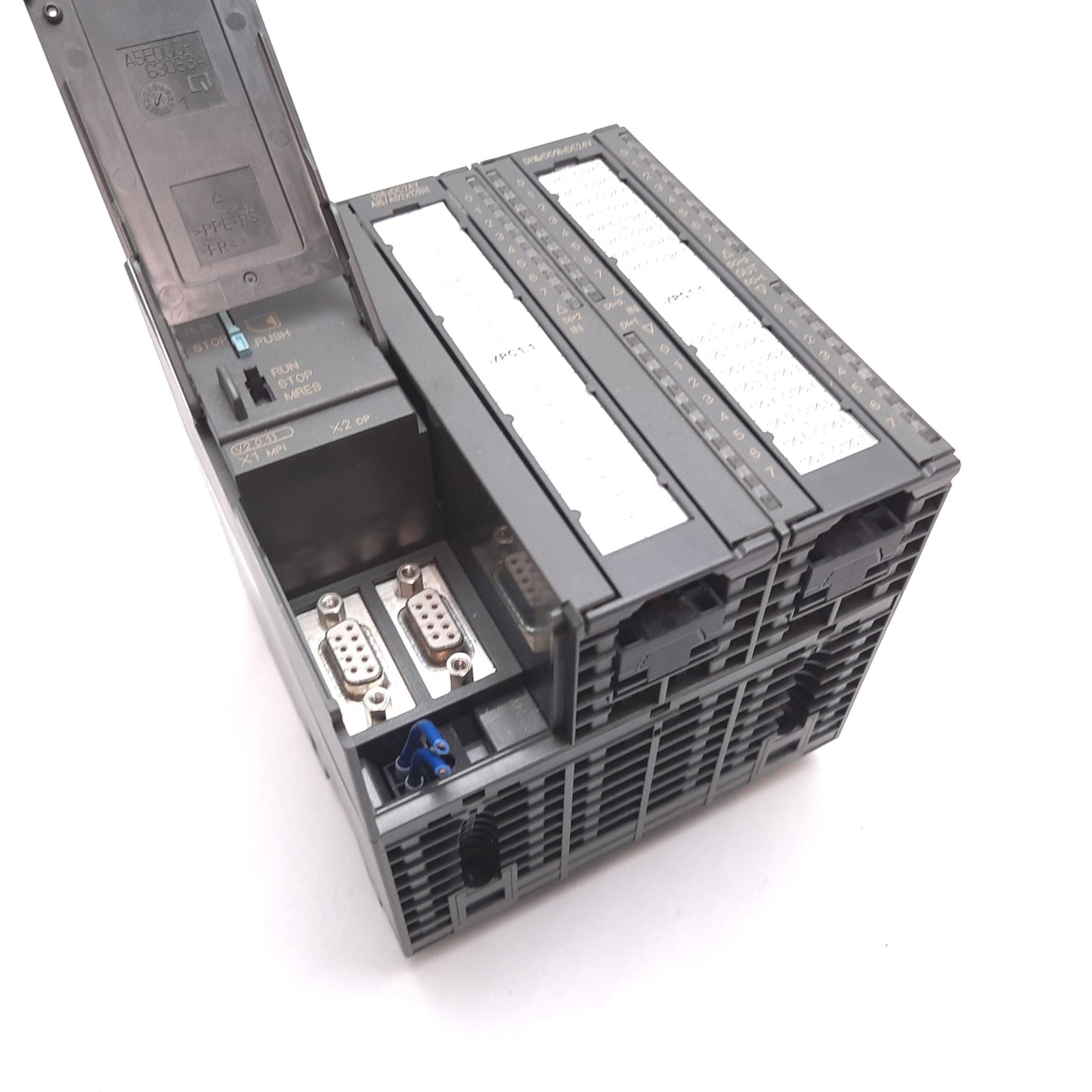 Used Siemens 6ES7 314-6CF02-0AB0 Simatic Compact CPU, 24xDI 12xDO 4xAI 2xAO