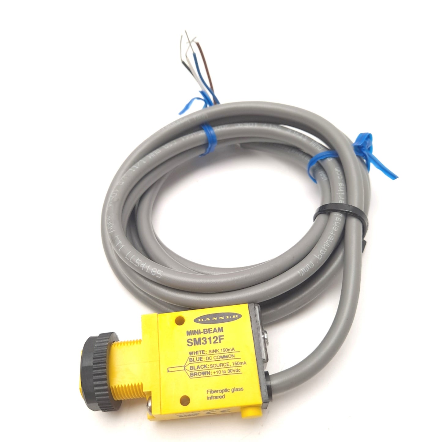 New – Open box Banner SM312F Mini-Beam Photoelectric Sensor 10-30 VDC 150mA NPN/PNP