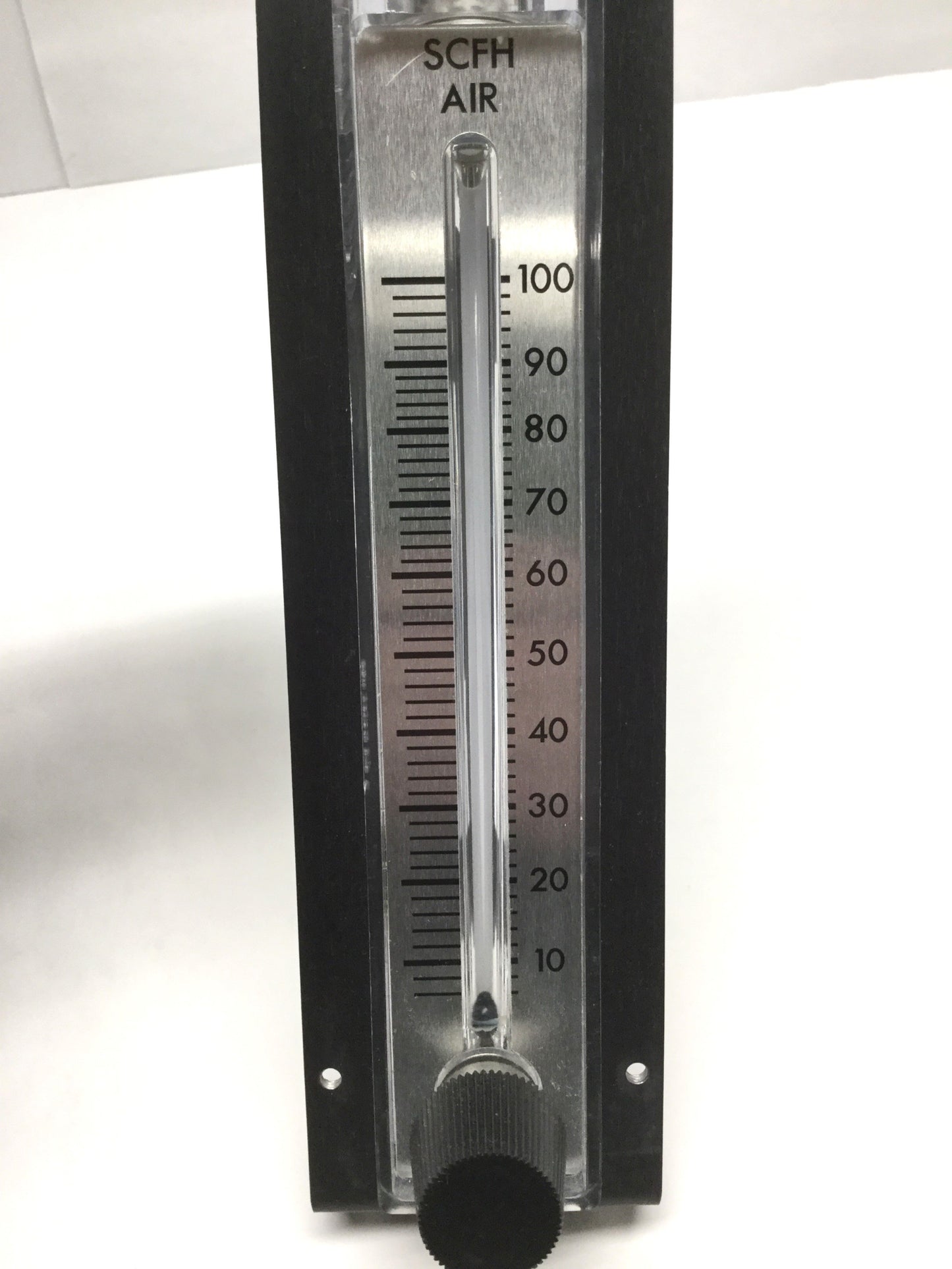 Used Dwyer RMB-53-SSV 5" Rate-Master Air Flowmeter, 1/4" NPT, 10-100 SCFH, 70psi