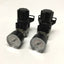 Used Lot of 2 SMC ARX20-N01 Regulators 2MPa Max, Set Pressure: 0.05-0.85MPa, 1/8" NPT