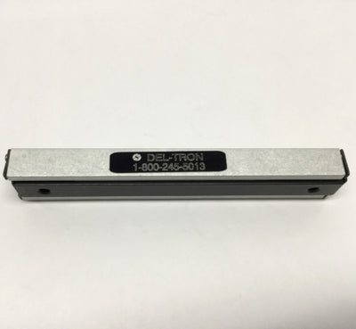 Used Del-Tron E-4 Ball Bearing Linear Slide Assembly, 3" Travel Stroke, 14lb Rating