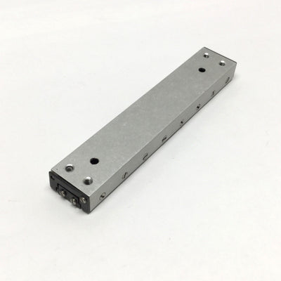 Used Del-Tron E-4 Ball Bearing Linear Slide Assembly, 3" Travel Stroke, 14lb Rating