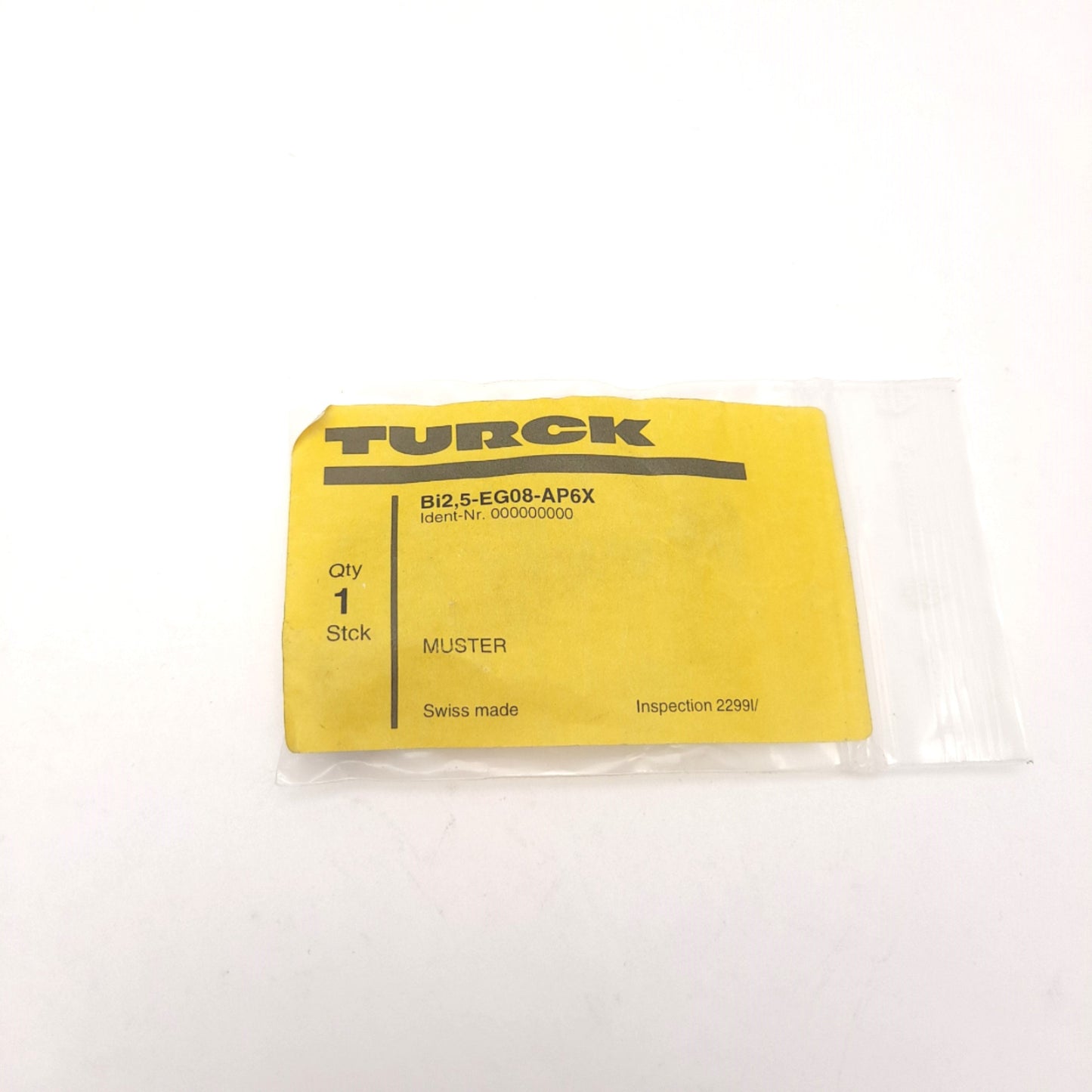 New Turck Bi2 5-EG08-AP6X Inductive Proximity Sensor 10-30 VDC PNP 4 Pin M12