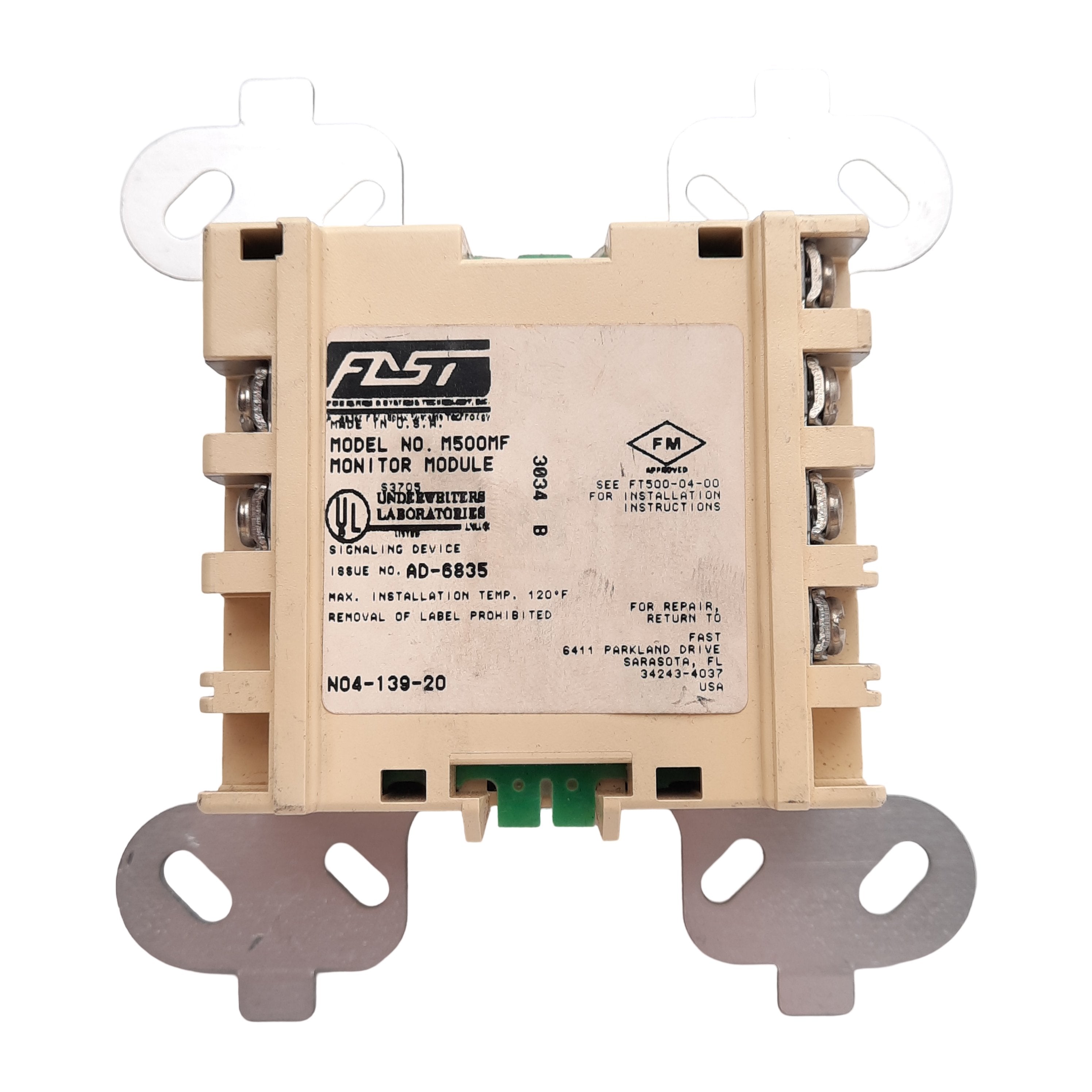 Edwards EST M500MF Monitor Module, 15-32VDC, Mounts To 4