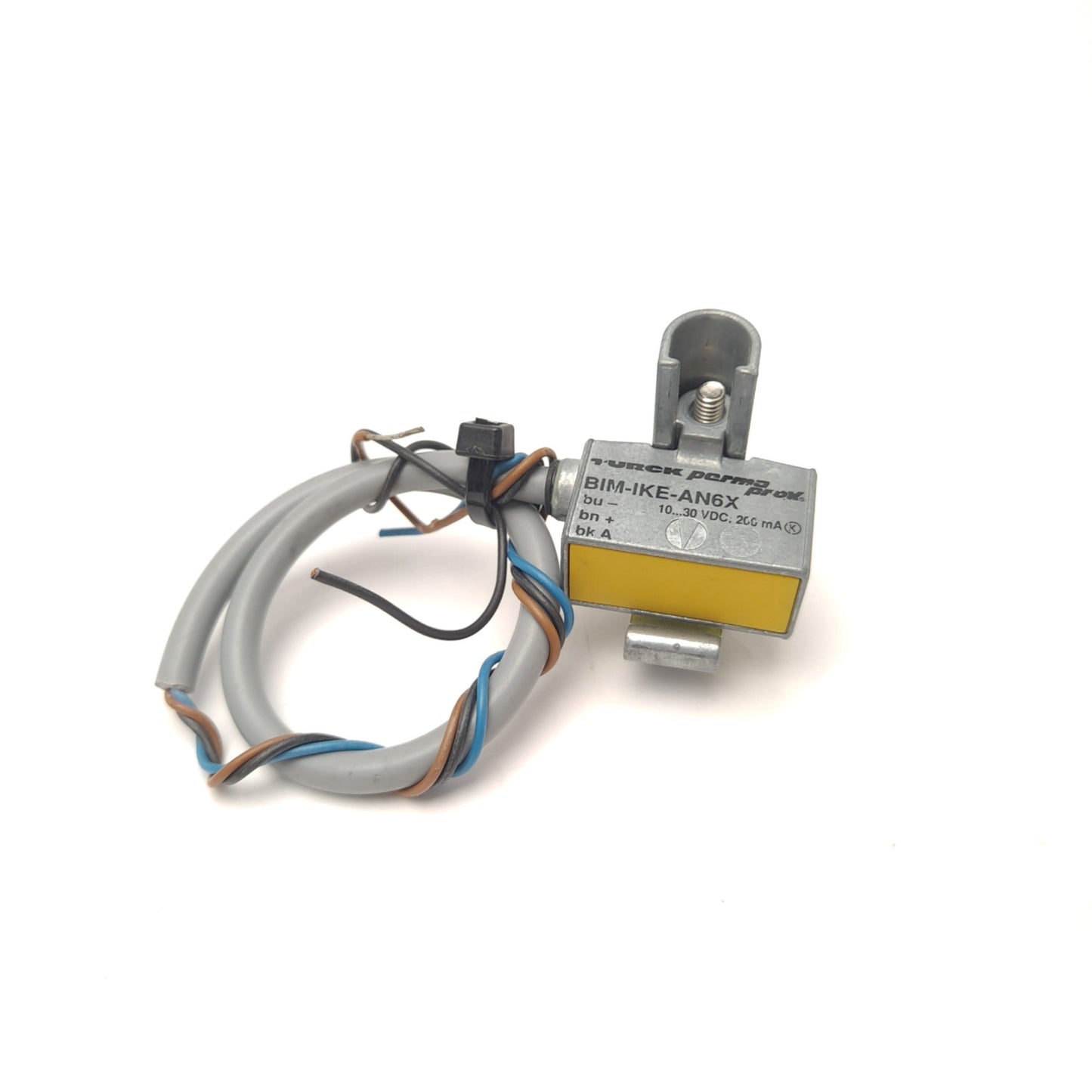 Used Turck BIM-IKE-AN6X Magnetic Field Sensor 10-30 VDC 200mA 3-Wire NO Contact NPN