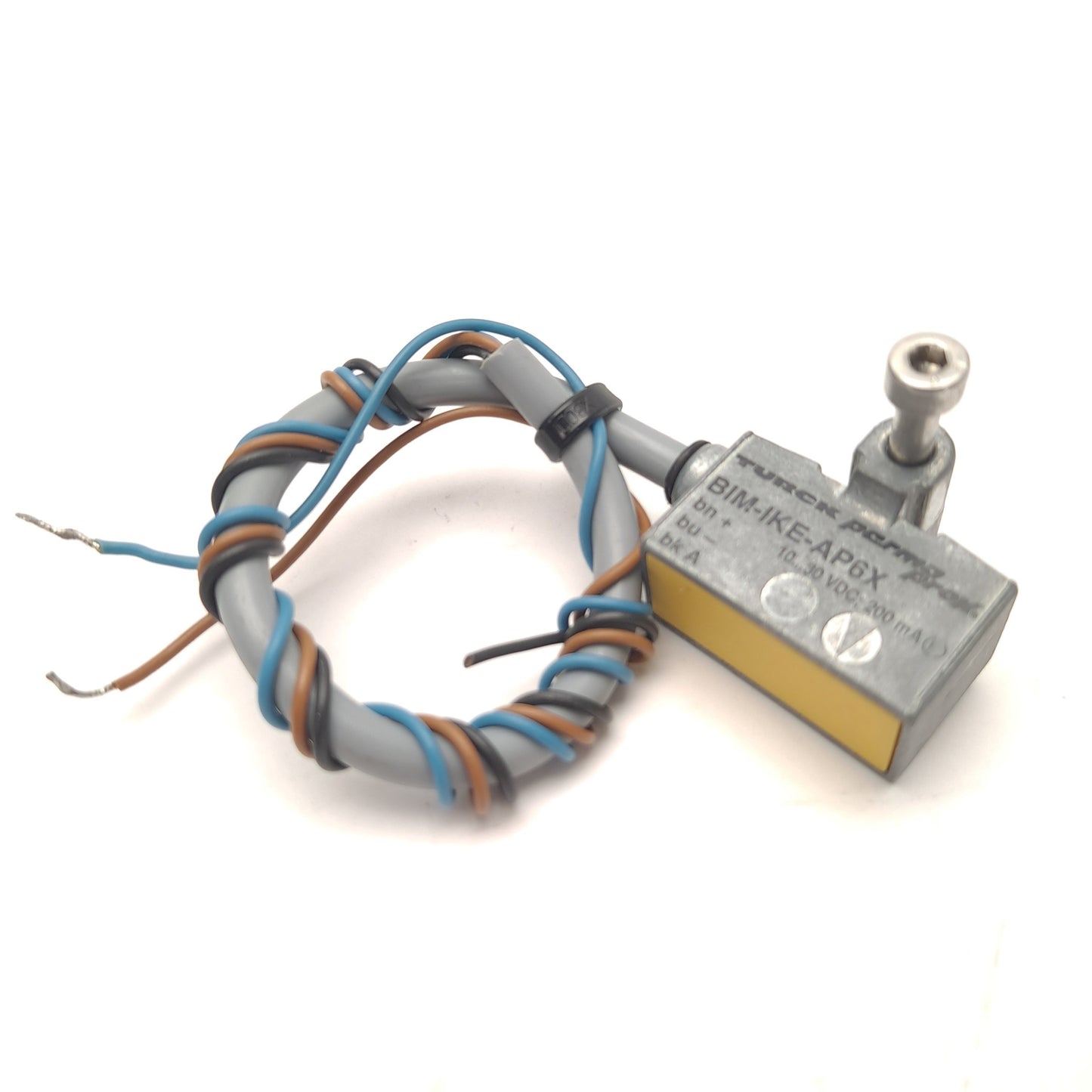 Used Turck BIM-IKE-AP6X Magnetic Field Sensor 10-30 VDC 200 mA NO Contact PNP