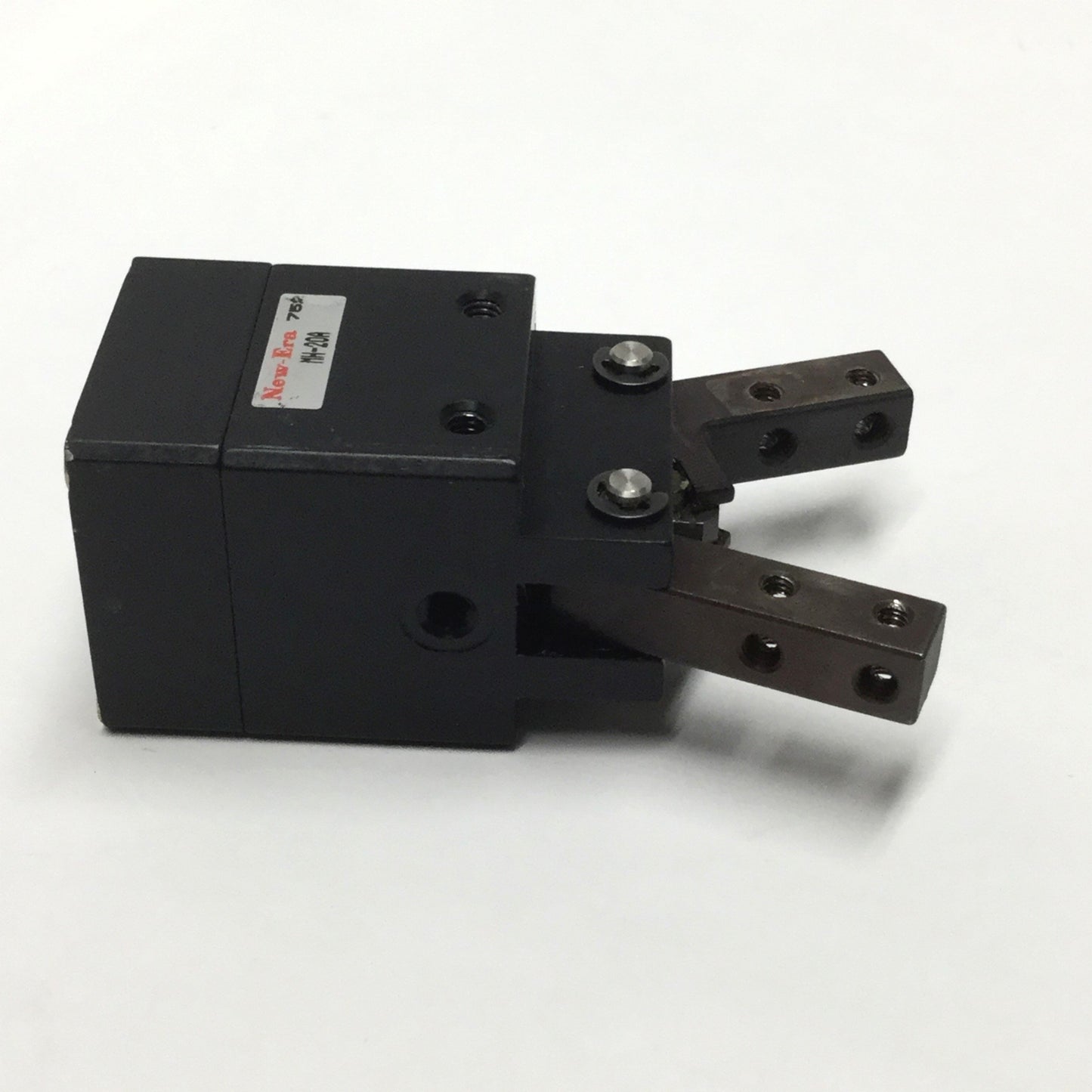 Used New Era MH-20A 2-Jaw Angular Gripper, Single-Acting Open, 8N @ 0.5MPa, 20mm Bore