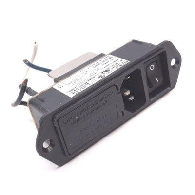 Used Corcom 5EFM1S Power Entry Module, 2-Pole Switch, Rating: 4A 250VAC
