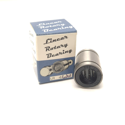 New Linear Rotary Bearing LR-6WW Linear Ball Bearings 1/4" X 3/4" No End Seal