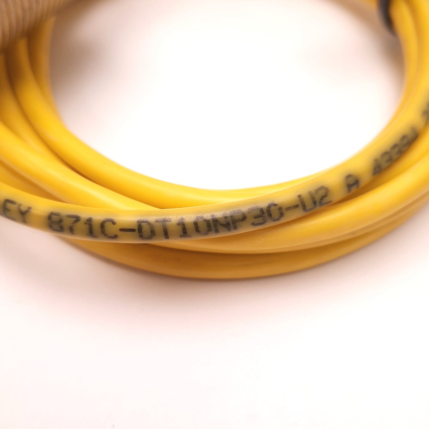 Used Allen Bradley 871C-DT10NP30-U2 Inductive Sensor, 10mm Range, N.O. Source (PNP)