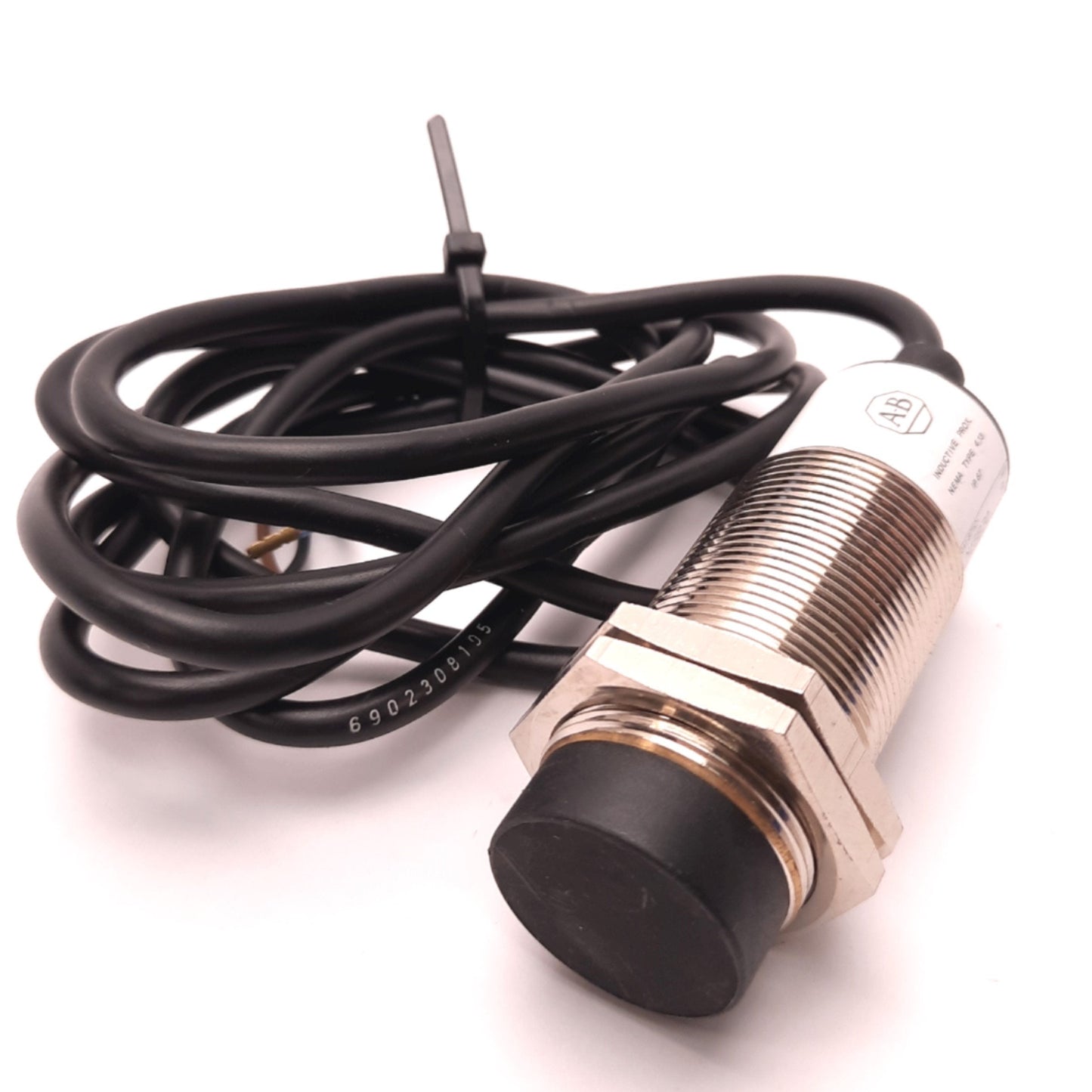 Used Allen-Bradley 871C-N15B30 Inductive Proximity Switch, 10 - 30VDC, 15mm Range NPN