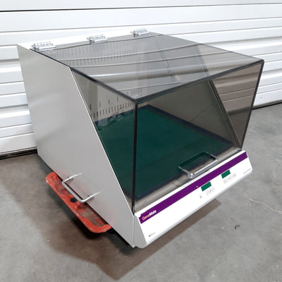 Used Bio Express Incu-Shaker 10L GeneMate Incubated Shaker 18 x 18" 60℃ 300RPM 120VAC