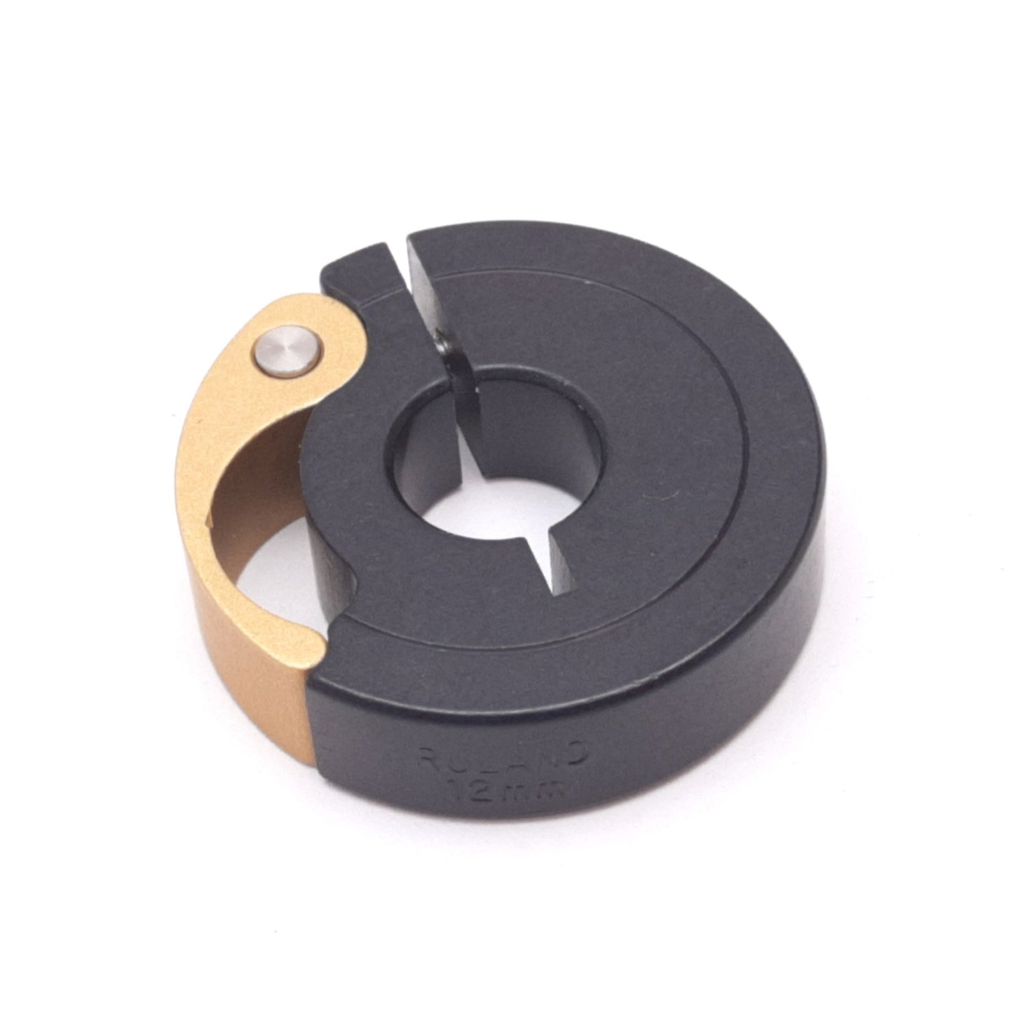 Used Ruland MQCL-12-A Quick Clamping Shaft Collar, Size: 12mm, OD: 38mm, 10mm Wide
