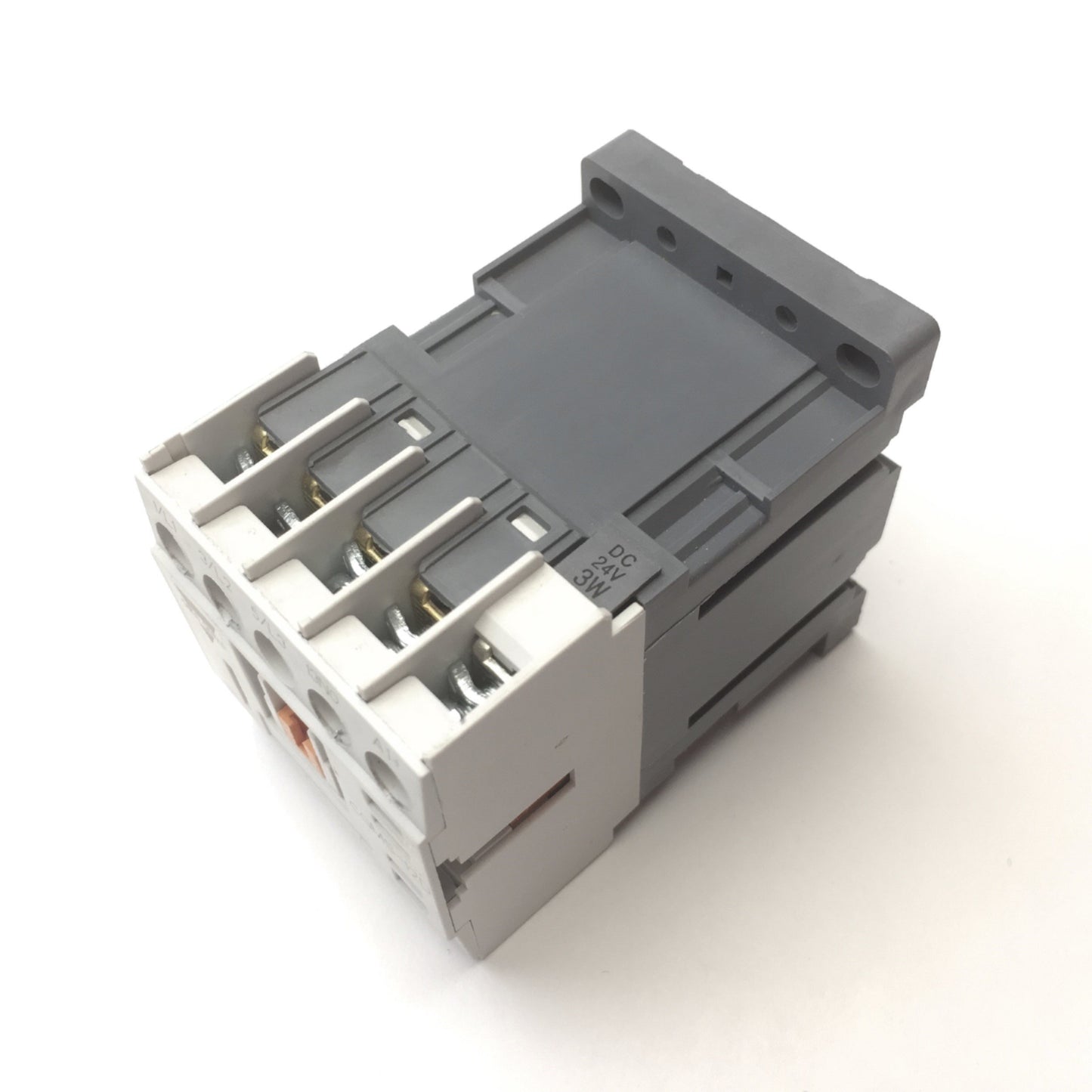 Used Carlo Gavazzi CGMS-12D Mini Contactor Relay 600VAC 12A 3NO 1Auxiliary 24VDC Coil