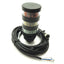 Used Banner TL50BLGYRQ LED Tower Light, Green, Yellow, Red, M12 4-Pin Male, 24VAC/DC