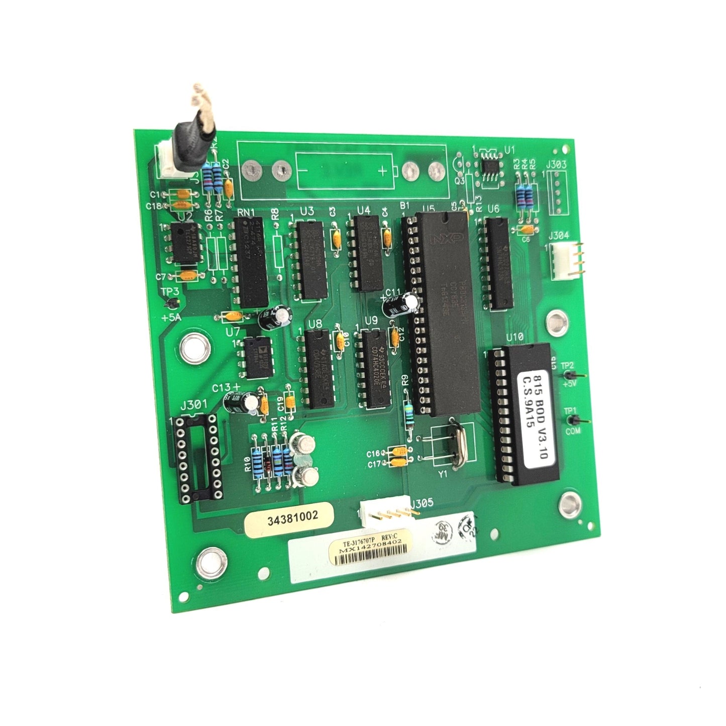 Used Thermo Fisher Scientific 3176707P REV C ASSY PCB CPU For 3721 Refrigerator