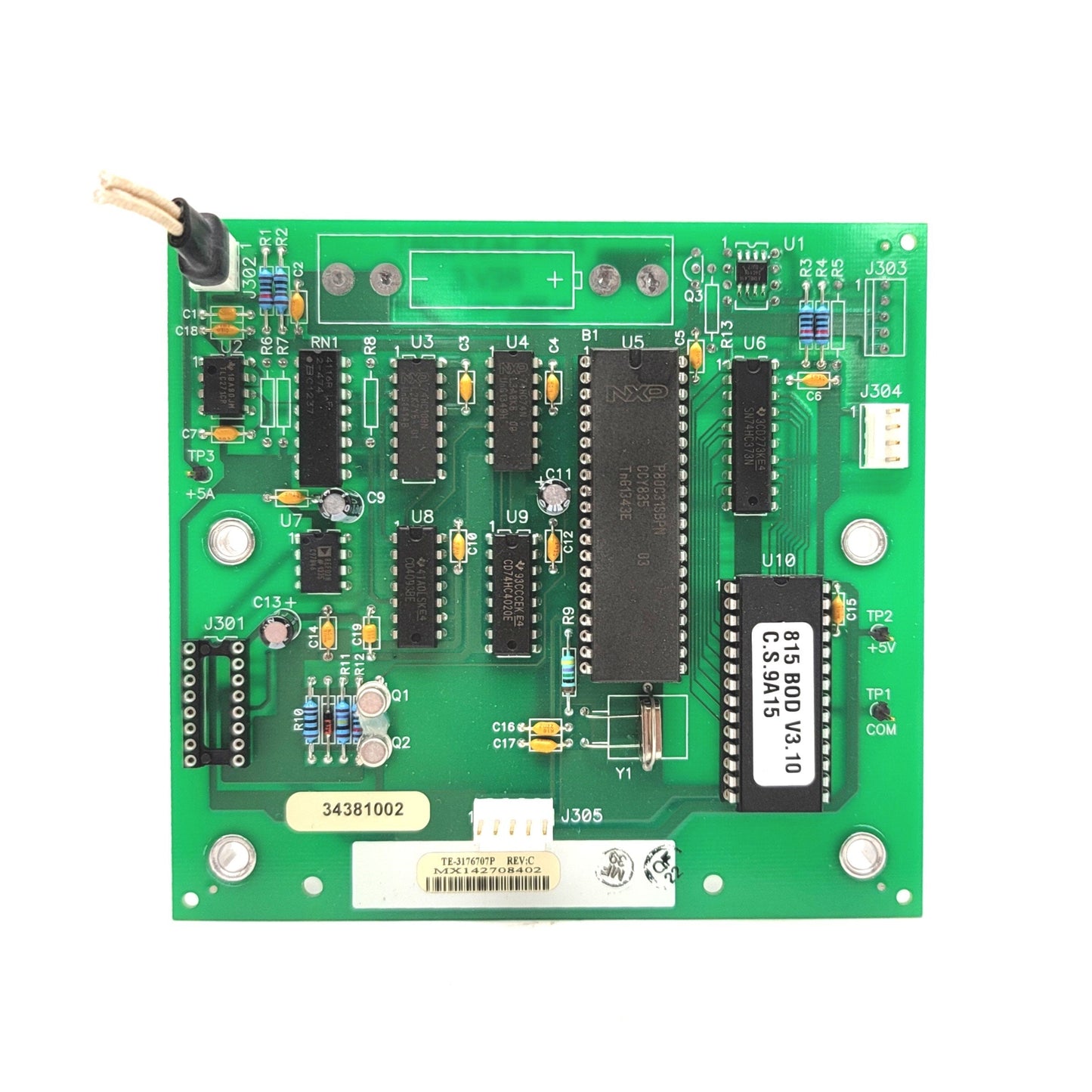 Used Thermo Fisher Scientific 3176707P REV C ASSY PCB CPU For 3721 Refrigerator