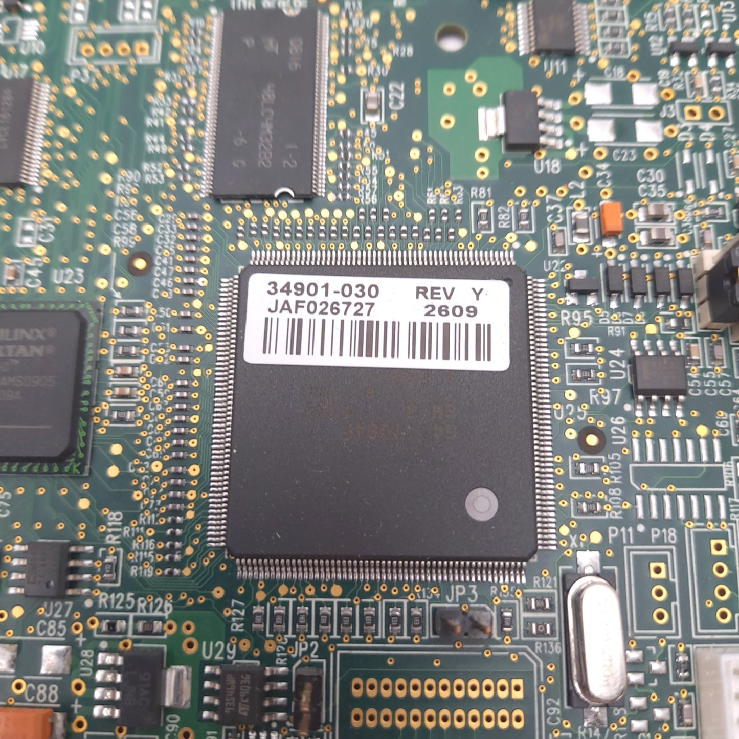 Used Zebra 33008 Rev Y Main Control Board Serial USB For 90/140/170 XI III+ Printer