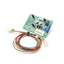 Used Thermo Fisher Scientific 3176804 REV A ASSY PCB AUX. D/A For 3721 Refrigerator