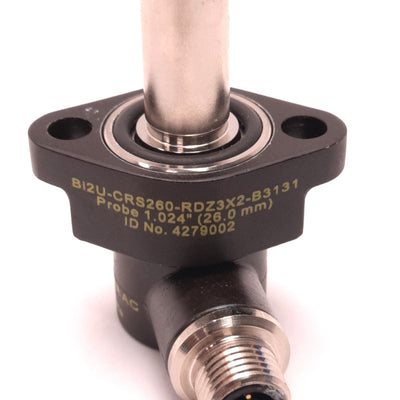 Used Turck Bi2U-CRS260-RDZ3X2-B3131 Proximity Switch, 2mm Range, 20 - 250v AC, N.C.