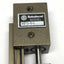 Used Robohand MPS-1-1 Mini Roller Bearing Dual-V Rail Air Slide Thruster, 0.5" Stroke