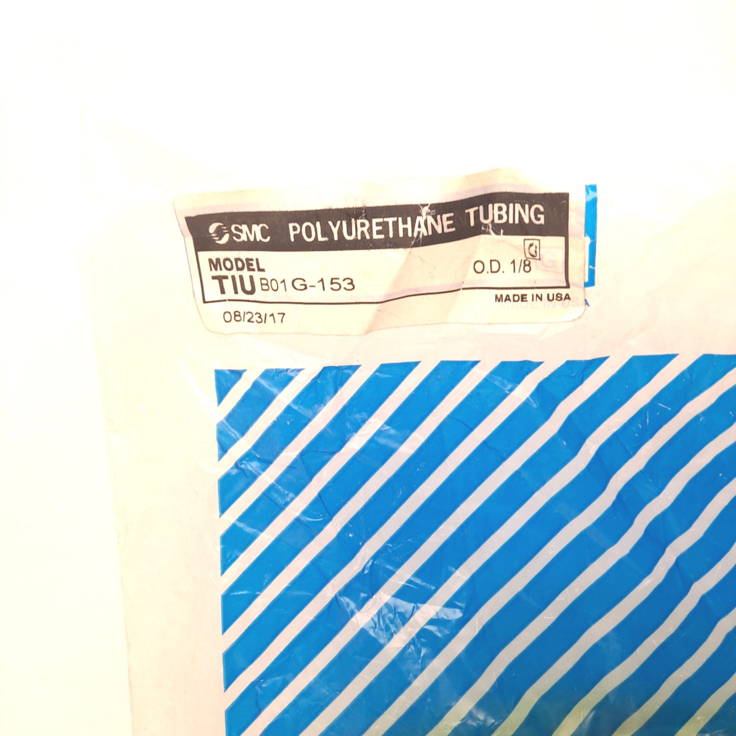 New SMC TIUB01G-153 Pneumatic Polyurethane Tubing Green 1/8" OD 500 Ft 116 psi