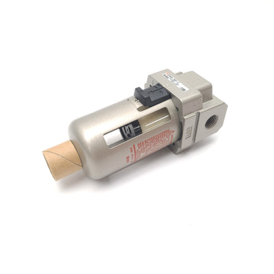 New SMC AFM30-NO2-Z Mist Separator Modular AFM Mass Pro 150 Psi 1/4" NPT