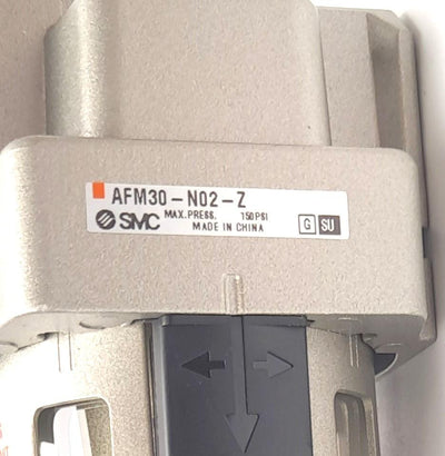 New SMC AFM30-NO2-Z Mist Separator Modular AFM Mass Pro 150 Psi 1/4" NPT