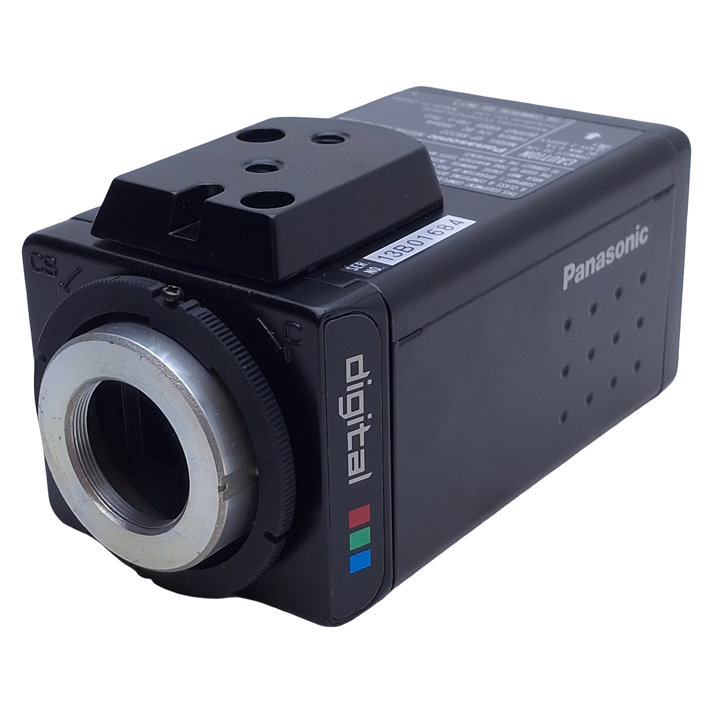 Used Panasonic GP-KR222 Industrial Digital 1/2" CCD Color Camera 12VDC, 768x494