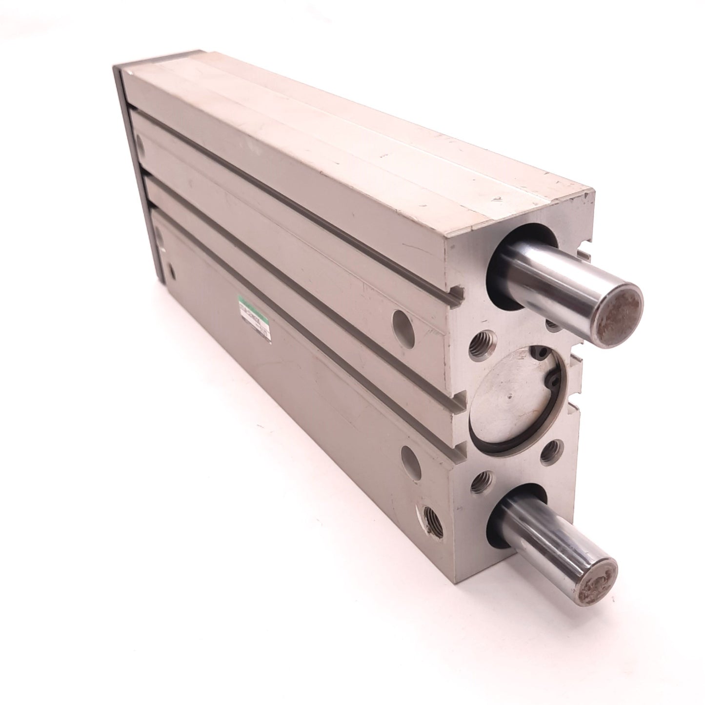 Used CKD STLB-32NN200 Guided Long Stroke Pneumatic Cylinder, 32mm Bore, 1/8 NPT Port