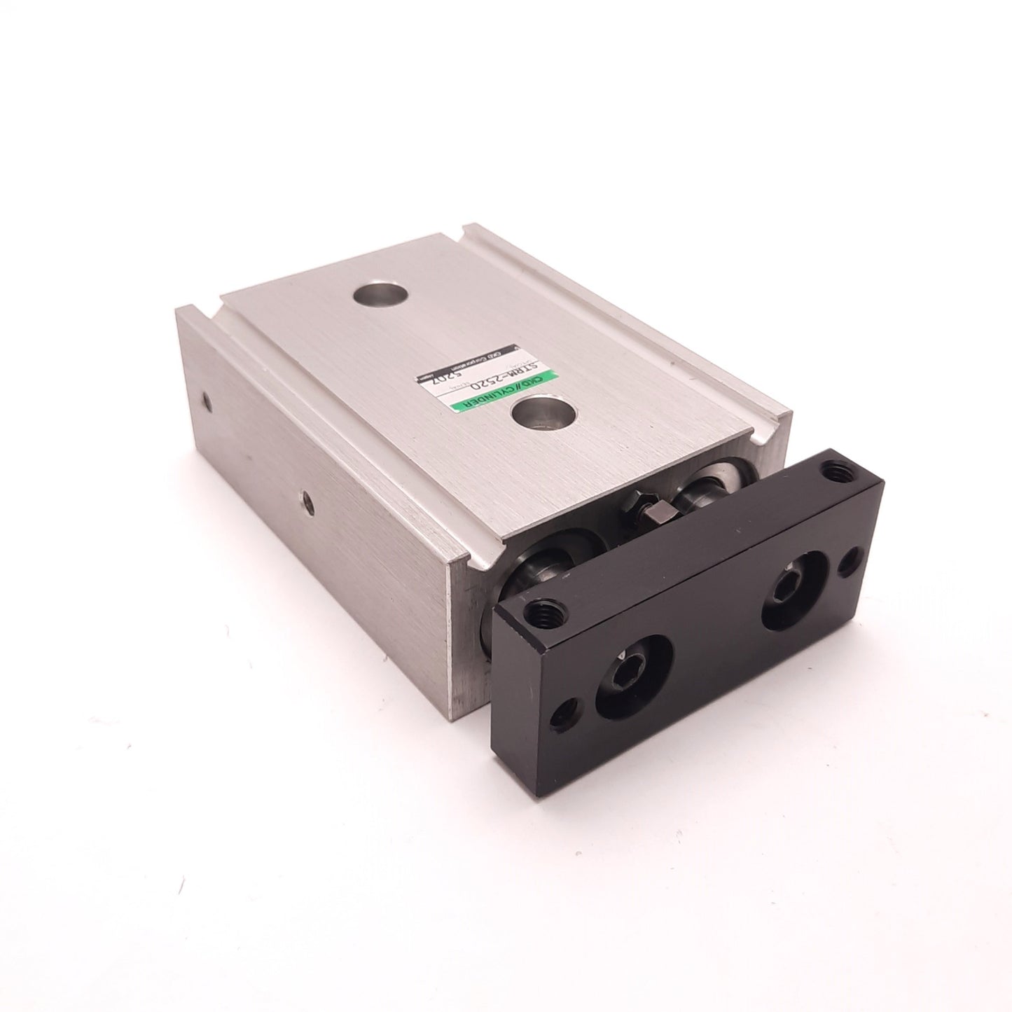 Used SMC STRM-2520 Pneumatic Twin Rod Cylinder, 25mm Bore, 20mm Stroke, M5 Port Size