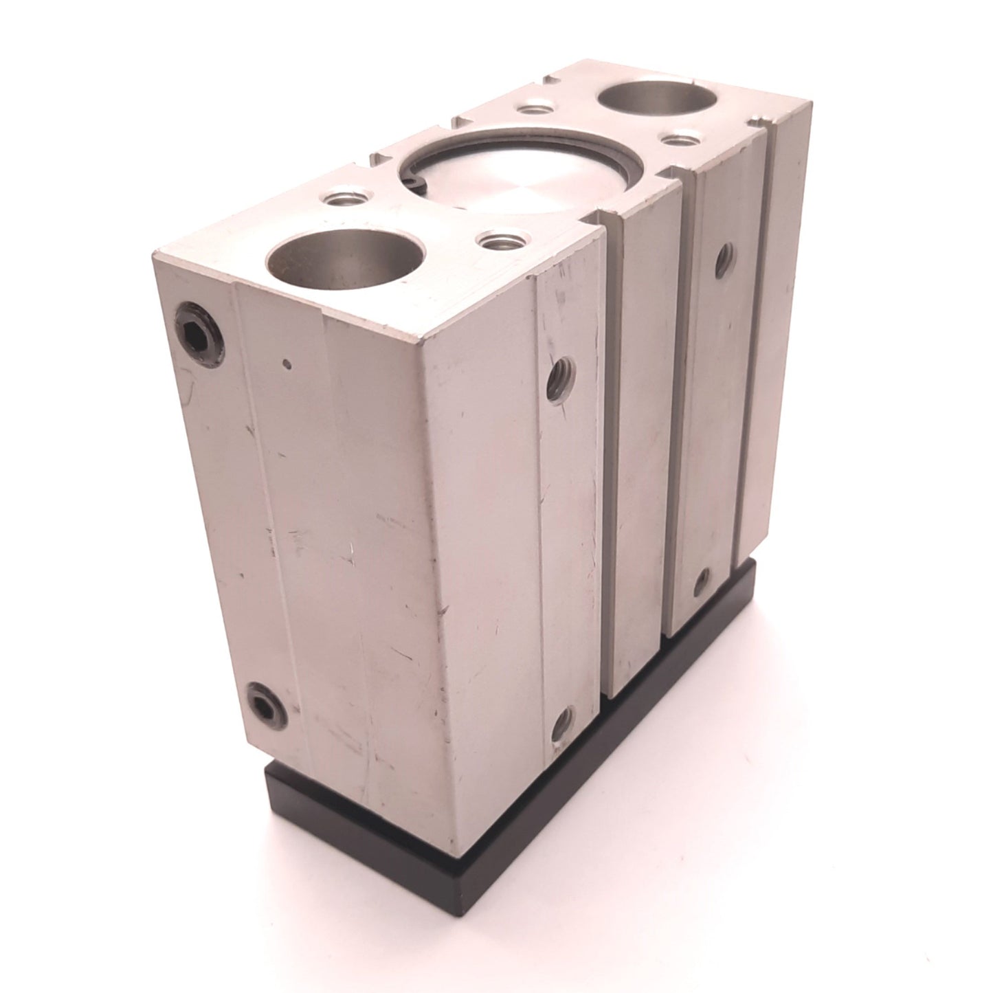 Used CKD STSB-40NN50 Guided Space Saving Pneumatic Cylinder, 40mm Bore, 50mm Stroke