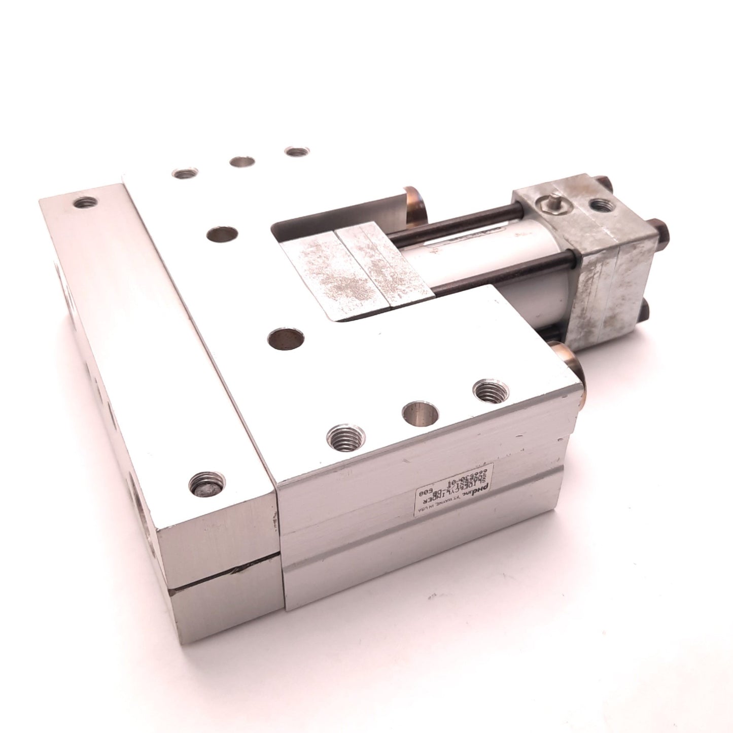 Used PHD INC. SDD25X1/2-DB 666530-01 Pneumatic Cylinder and Slide, 1.375" Bore