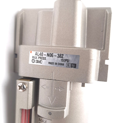 New – Open box SMC AL40-N06-38Z Pneumatic Lubricator AL Mass Pro 150 PSI 3/4" NPT