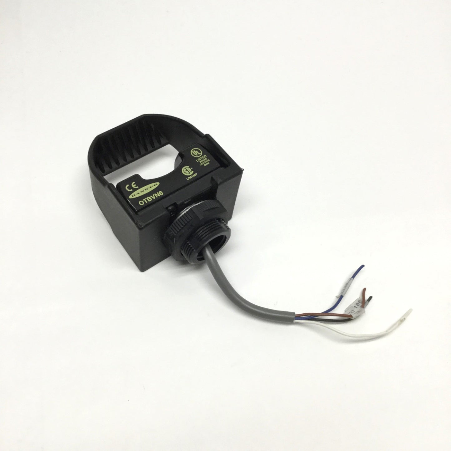 Used Banner OTBVN6 Opto-Touch Momentary Optical Touch Button, 10-30VDC, NPN Output