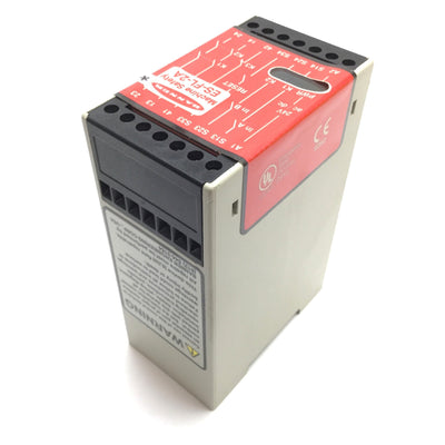 Used Banner ES-FL-2A Safety Relay Module Interlock E-Stop 24VAC/DC 3N/O 1N/C