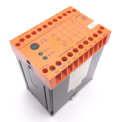 Used E Dold VDE 0113 BN-5983.53 Emergency Stop Safety Relay, 3N/O 1N/C, Coil: 24VDC
