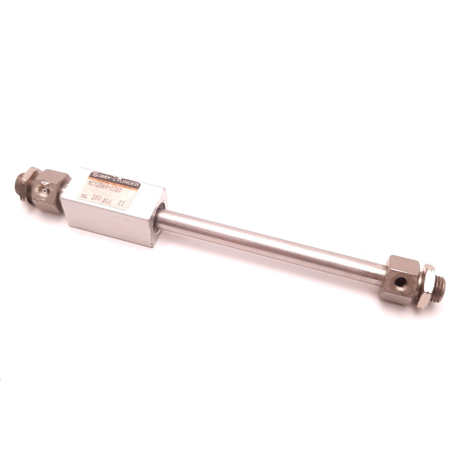 Used SMC NCY2B6H-0310 Rod-less Basic Pneumatic Cylinder, 6mm Bore, 80mm Stroke