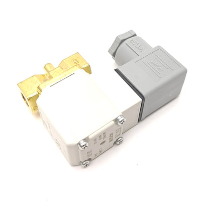 New SMC VX212CGB Solenoid Valve for Water 24 VDC 29 PSI (0.2MPa) N.C 1/8" NPT