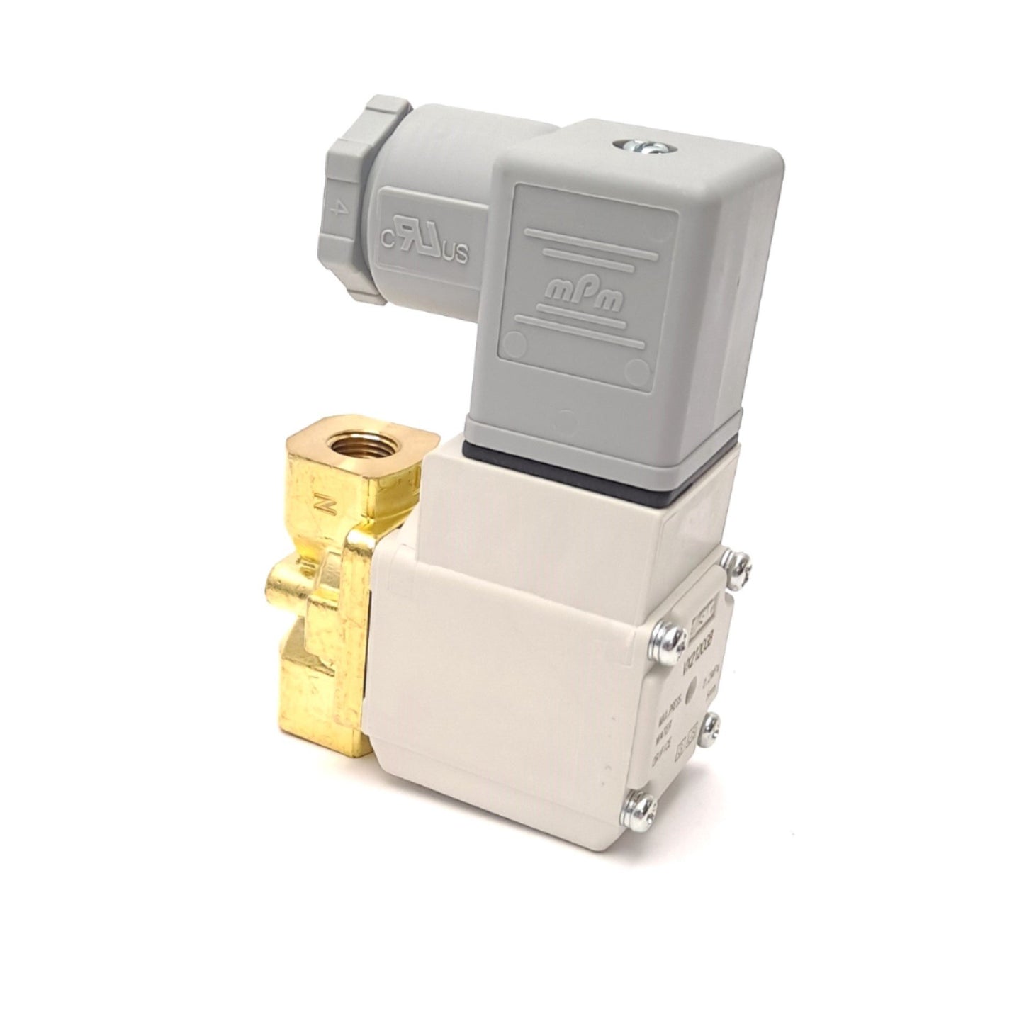 New SMC VX212CGB Solenoid Valve for Water 24 VDC 29 PSI (0.2MPa) N.C 1/8" NPT