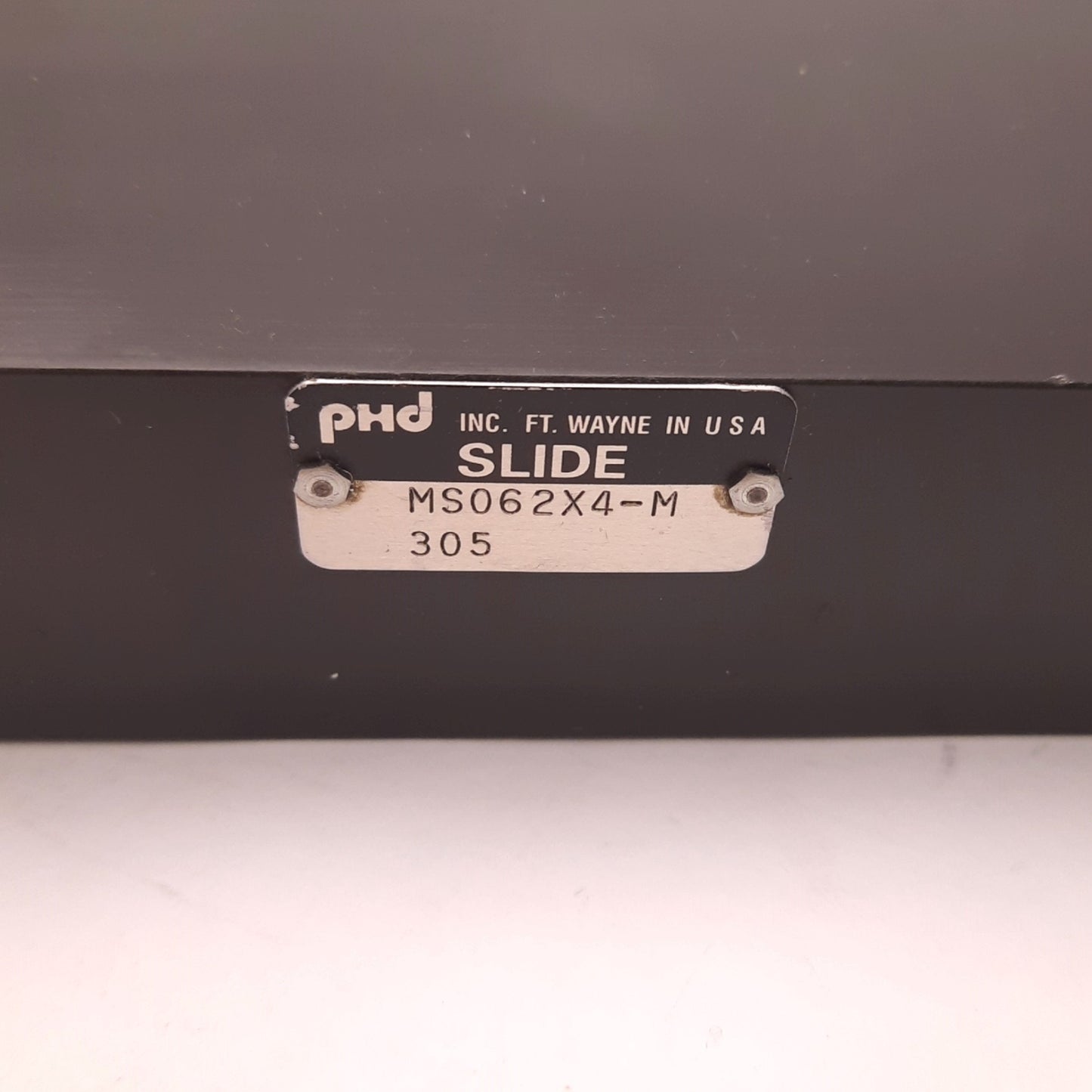 Used PHD MS062X4-E Pneumatic Dual Rod Line Actuator 4" Travel, 1 3/4" Bore, 1/8 NPT